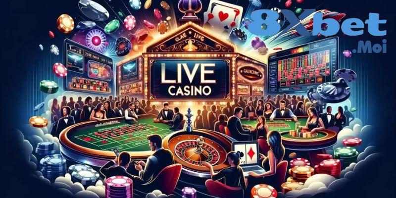 8XBET casino - Thế giới cá cược đẳng cấp cho các tay chơi bài bạc 2 Live casino thu hút được nhiều người chơi tham gia